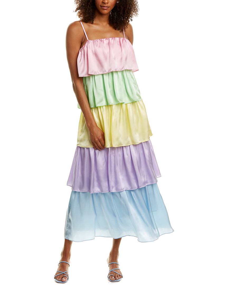 Image of Olivia Rubin CiCi Silk Maxi Dress