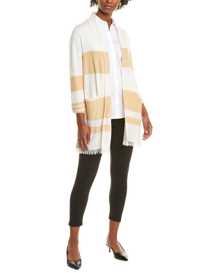 Image of St. John Cashmere & Silk-Blend Cardigan