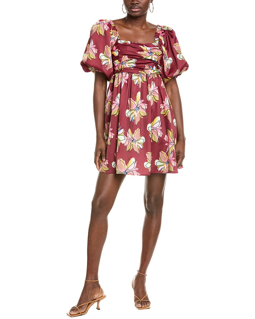 Crosby By Mollie Burch Hunter Mini Dress In Red