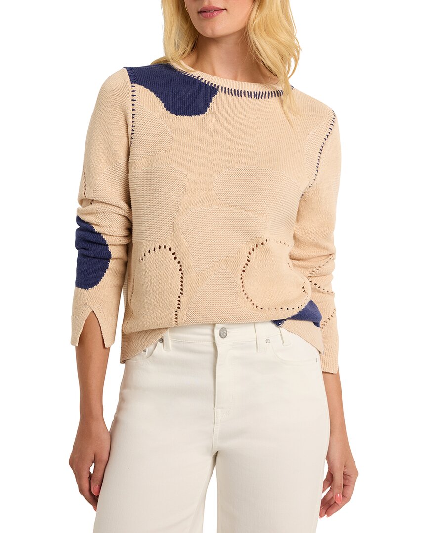 Nic + Zoe Placed Pebble Sweater