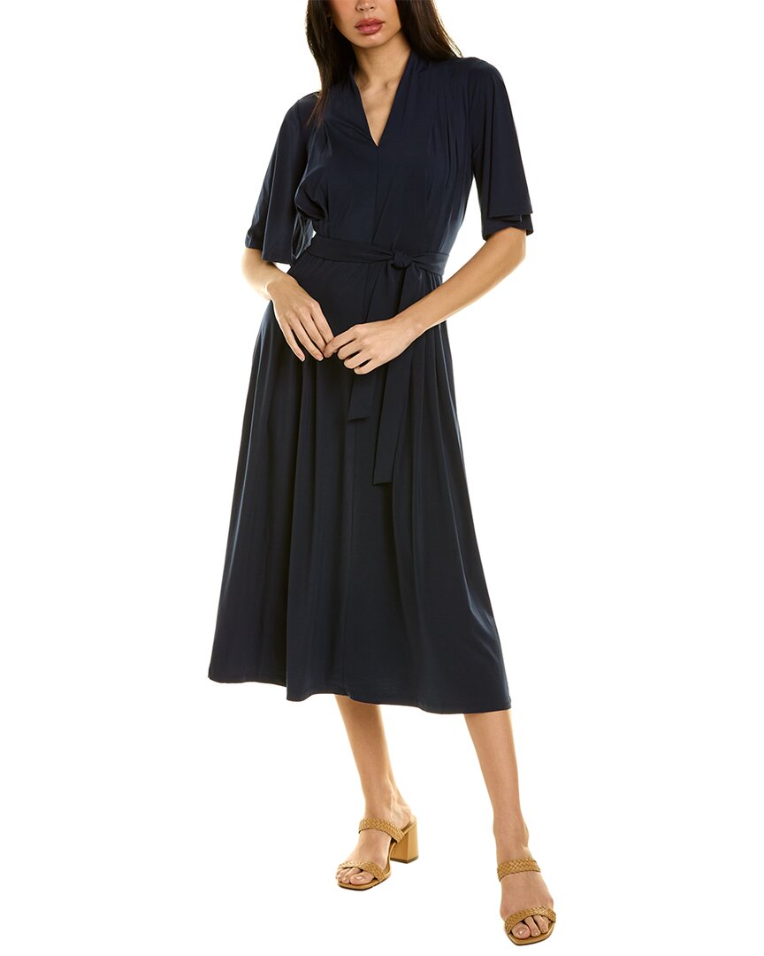 J.mclaughlin Shiloh Midi Dress In Blue ModeSens