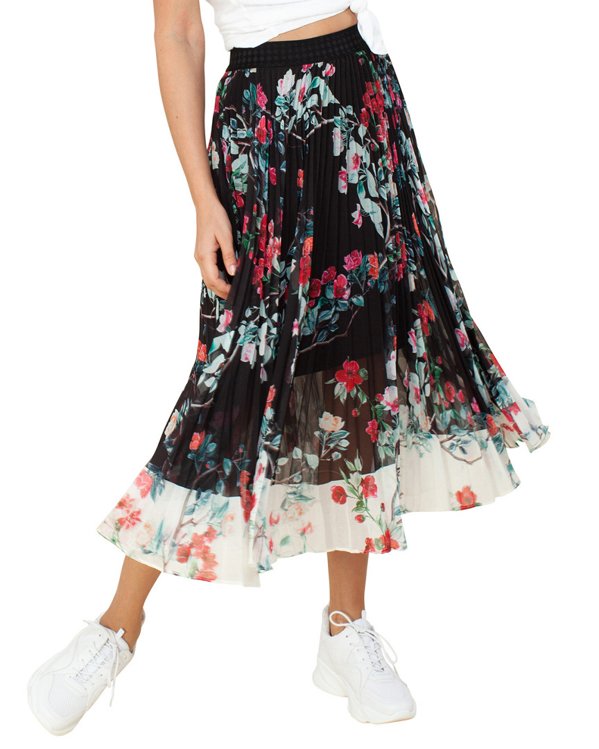 Image of Hale Bob Pleated Skirt