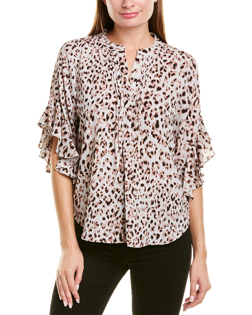 Image of Vince Camuto Pintuck Top