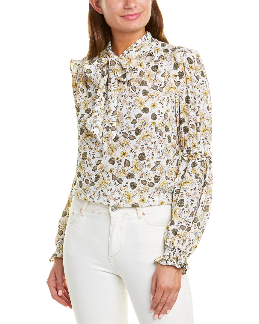 Image of Max Studio Neck Tie Top