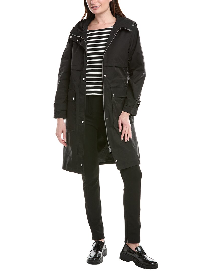 Sam Edelman Trench Coat In Black