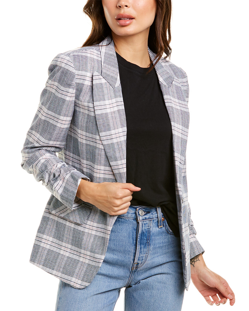 Image of .STATE Soft Stretch Plaid Blazer