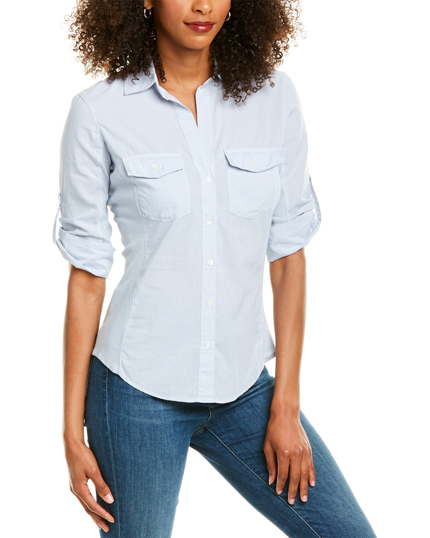 Image of James Perse Contrast Panel Top