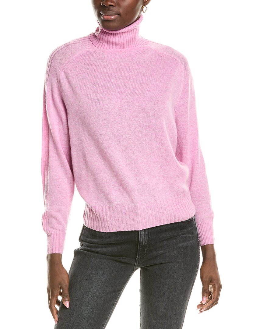 BRODIE CASHMERE BRODIE CASHMERE WOOL & CASHMERE-BLEND OVERARM RIB ROLL NECK JUMPER