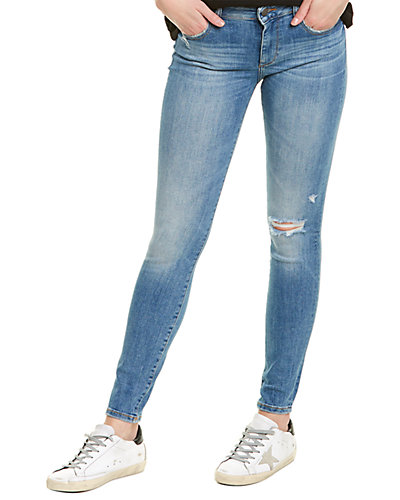 Rue La La — DL1961 Premium Denim Emma Mogadore Low-Rise Instasculpt Skinny Leg Jean