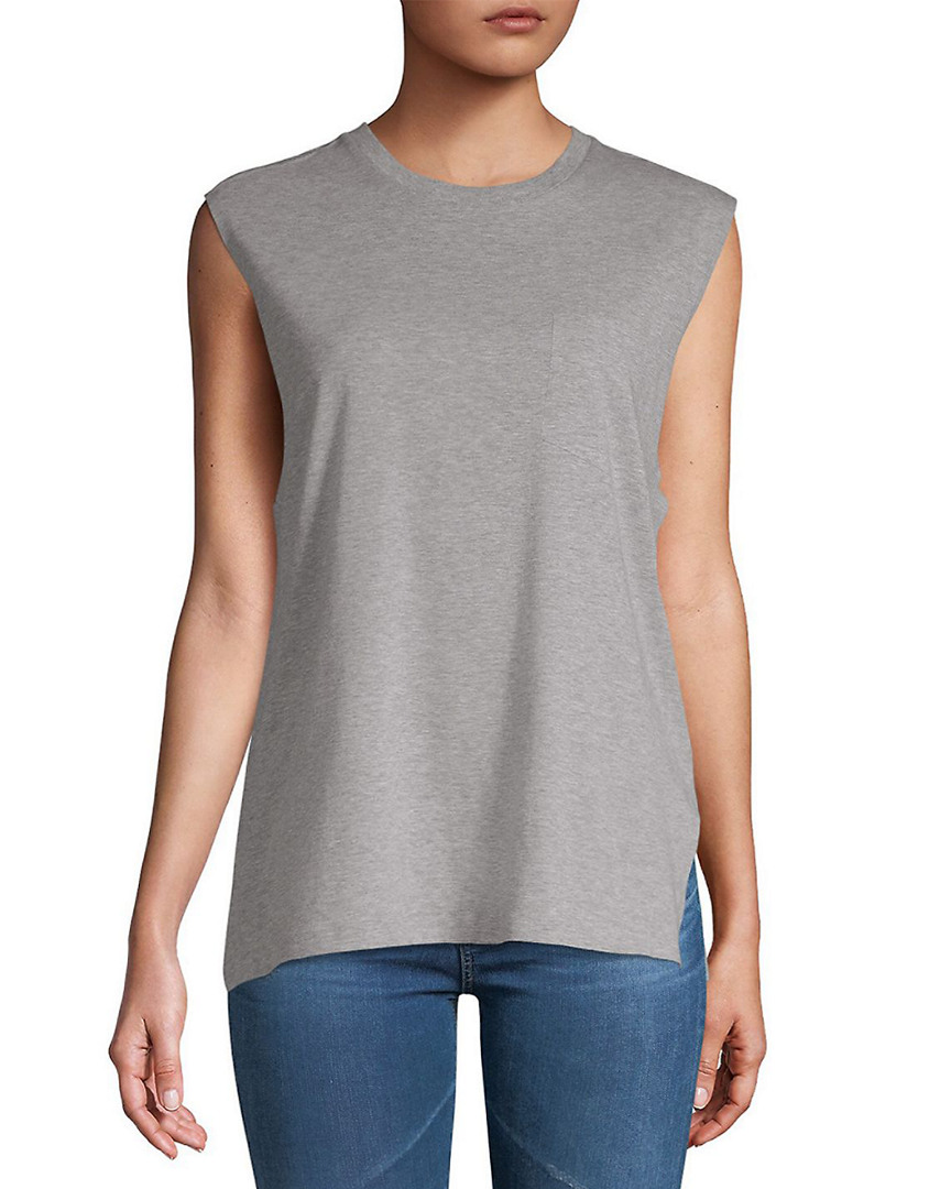 Image of T by Alexander Wang Jersey Tank Top