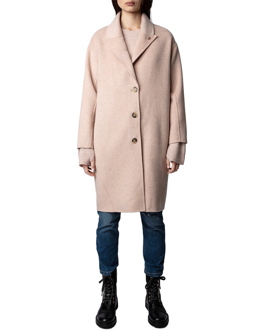 Zadig & Voltaire Mady Wool & Cashmere-blend Coat | ModeSens