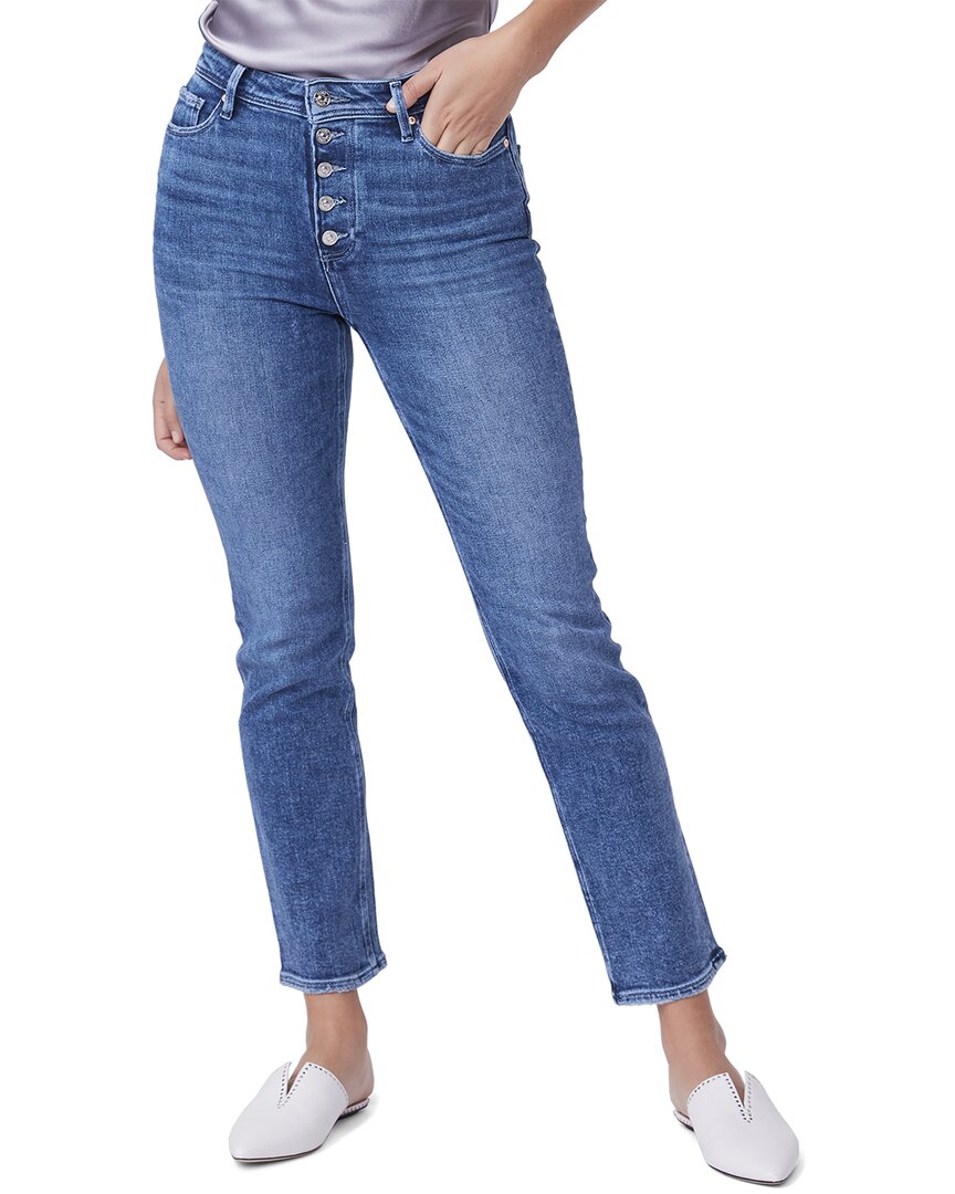 Shop Paige Cindy Exposed Button Fly Skinny Pant
