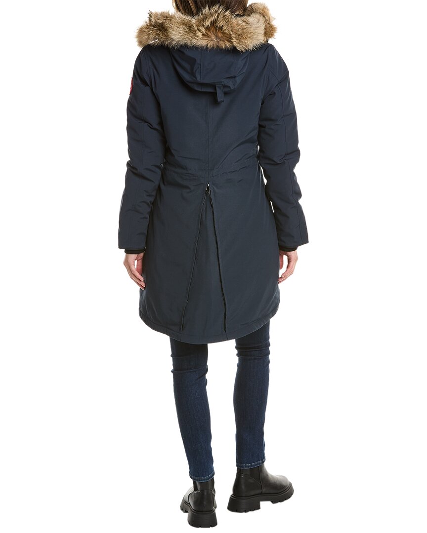 

Женская пуховая парка Canada Goose Rossclair размера X, Dark blue, NA