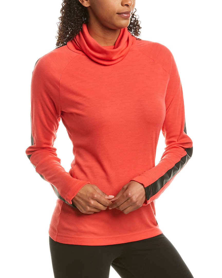 Image of Spyder Allure Turtleneck Wool-Blend Top