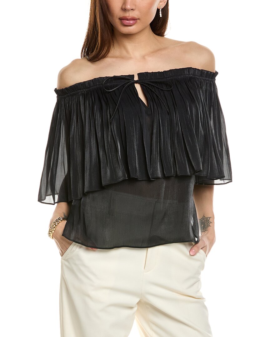 Kobi Halperin Women's Mads Off-the-shoulder Blouse In Black