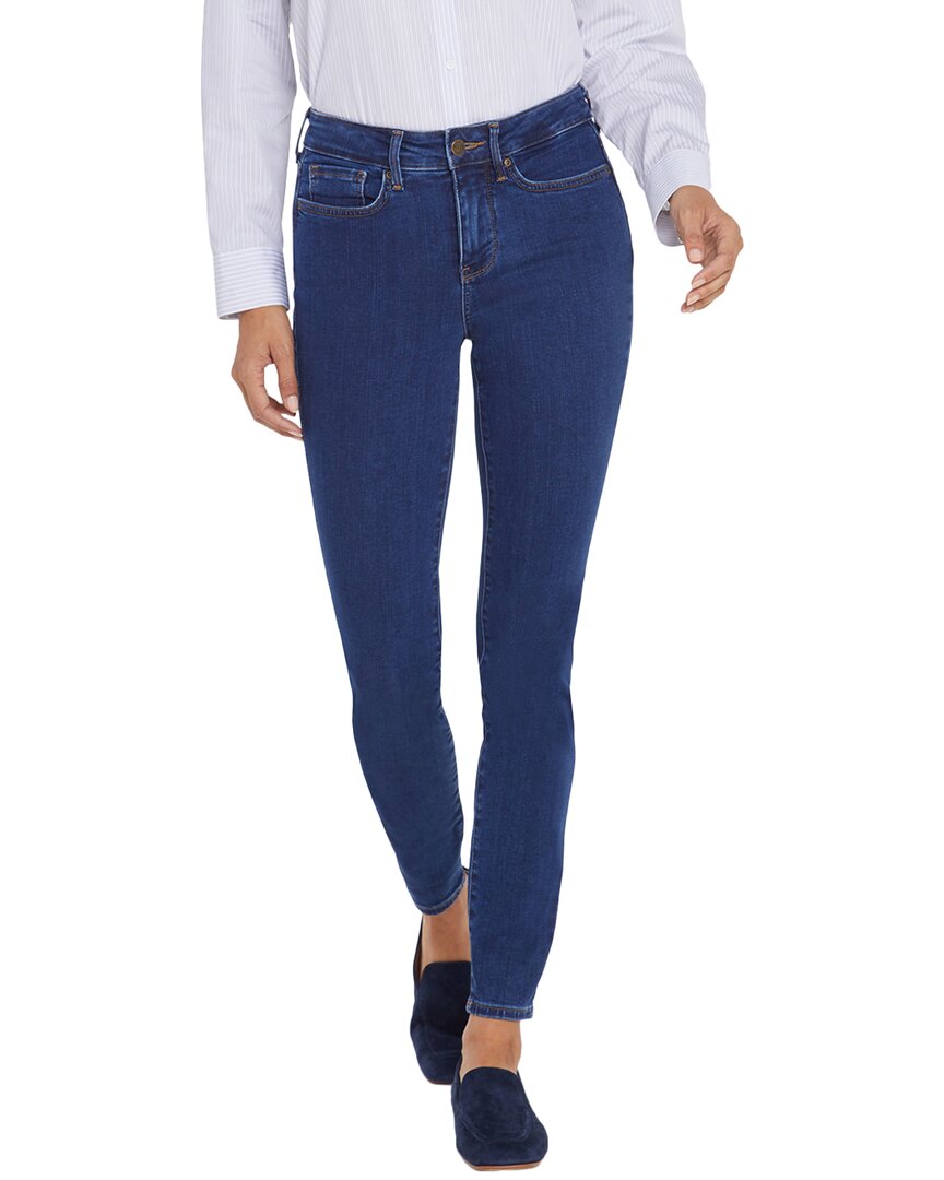 Nydj Petite Ami Skinny Batik Blue Jean