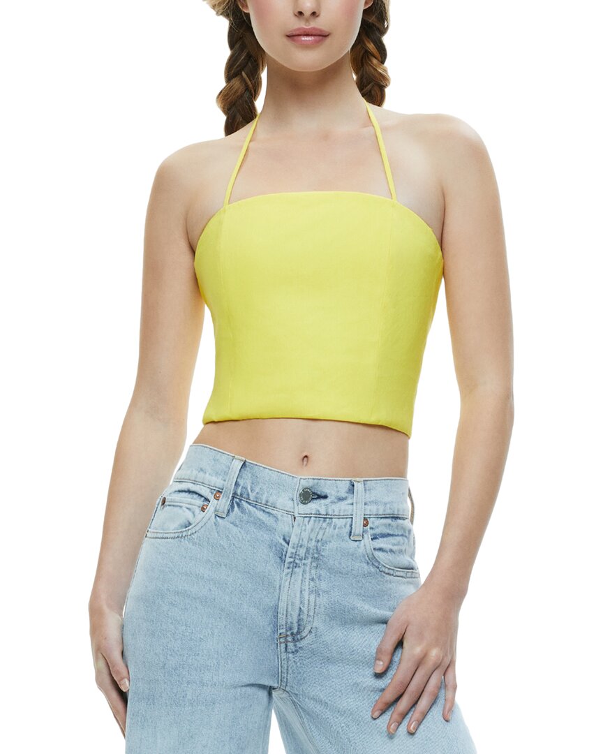 Alice And Olivia Ceresi Halter Bandeau Top