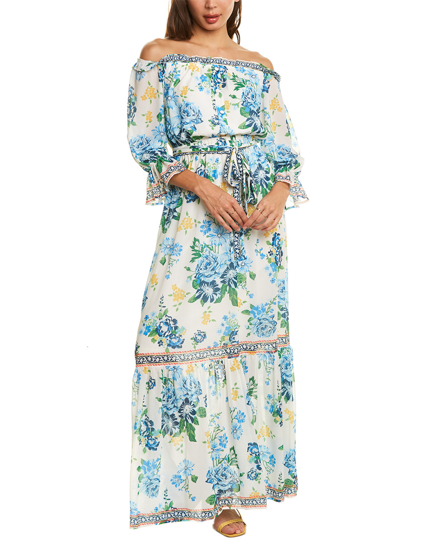 Image of Flying Tomato Off-The-Shoulder Maxi Dress