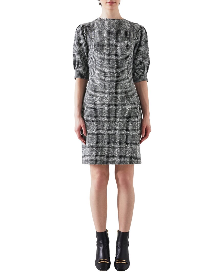 Lk Bennett Phillipa Dress In Gray