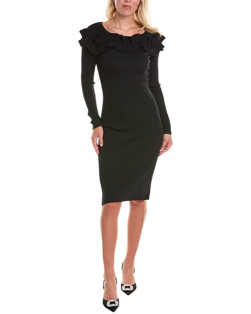 Paule Ka Midi Dress In Black