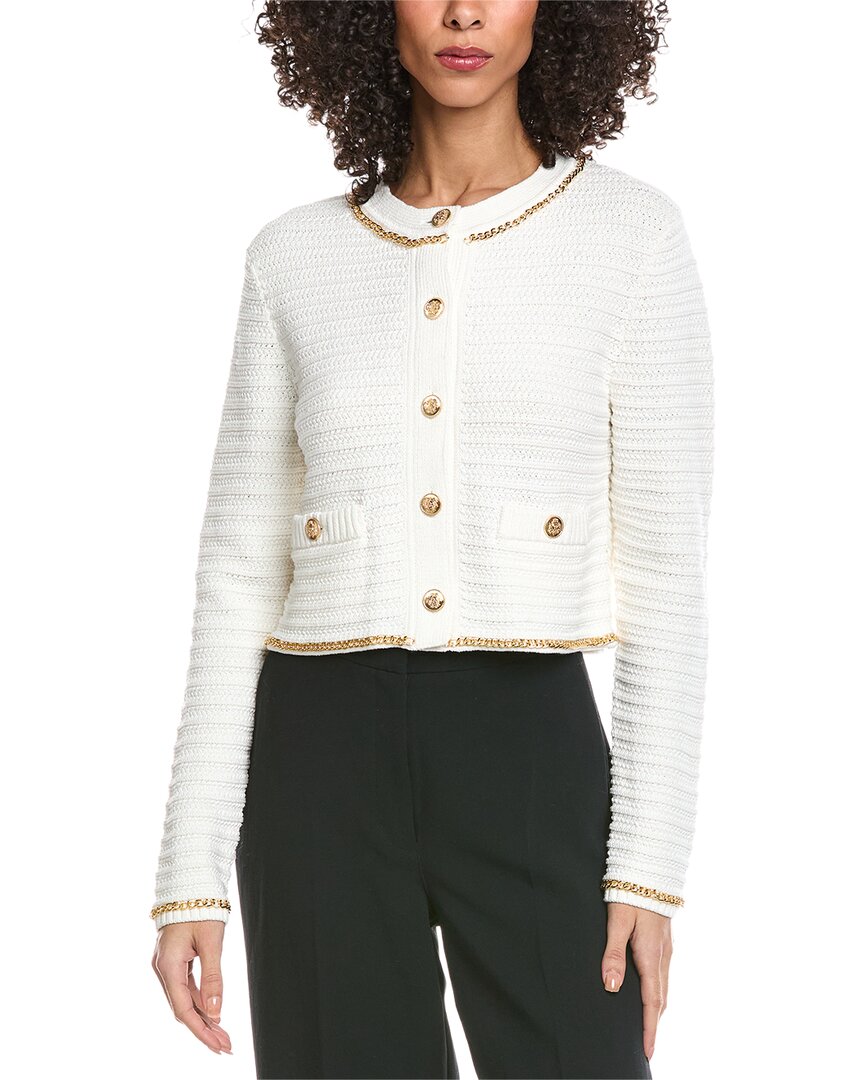 Toccin Cecilia Textured Cotton Knit Jacket