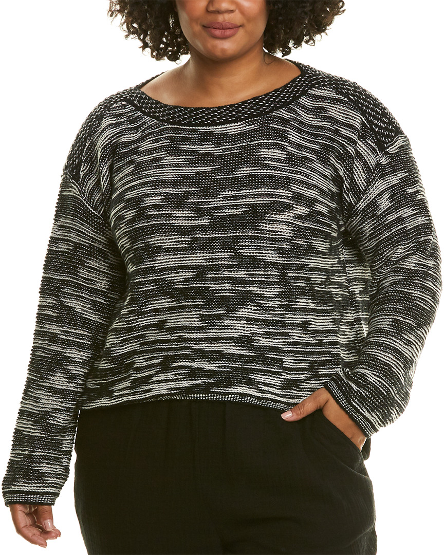 Image of Eileen Fisher Plus Bateau Top
