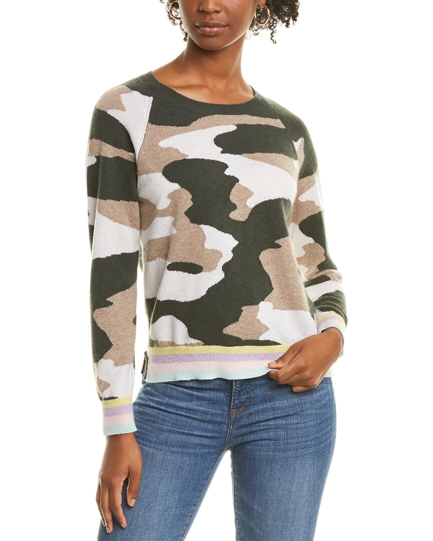 camo cashmere sweater