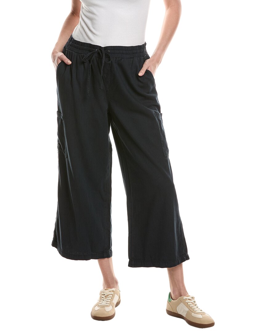 Nydj Whitney Overdye Black Crop Jean