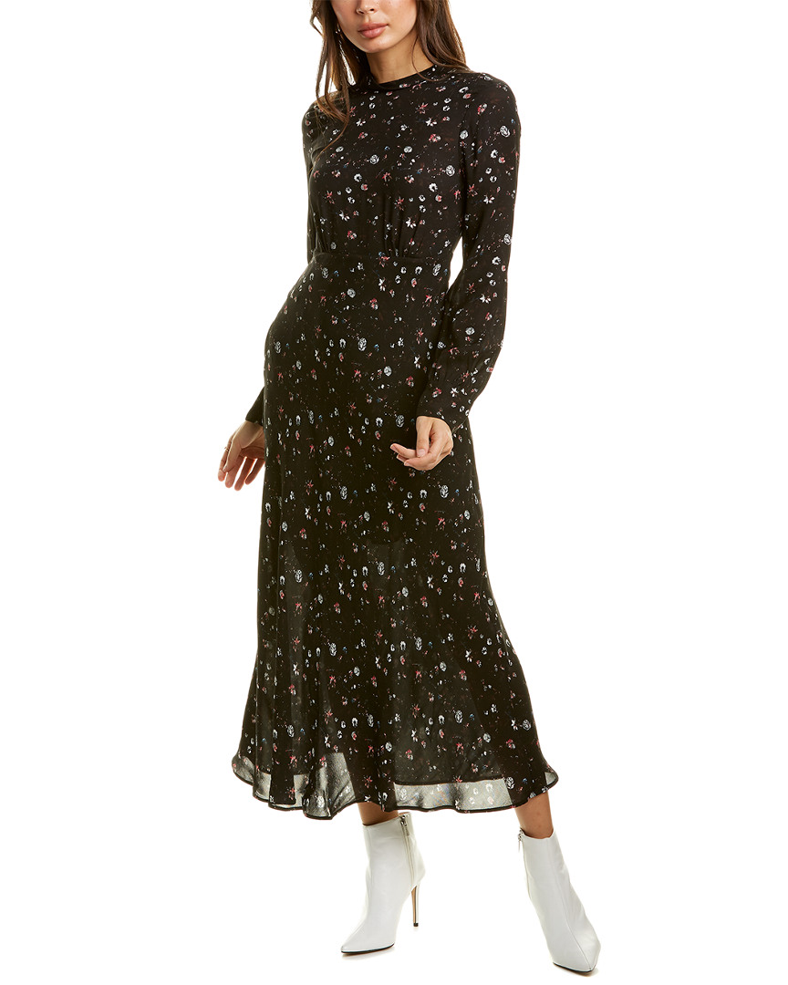 Iro Casual Maxi Dress Women's Black 42 | eBay