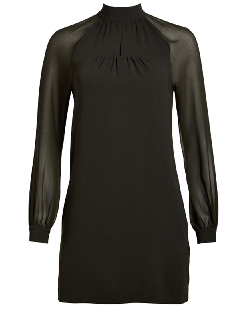 Reiss Leah Mini Dress In Black