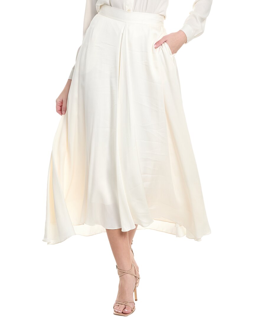 Reiss Ruby Occasion Maxi Skirt In White