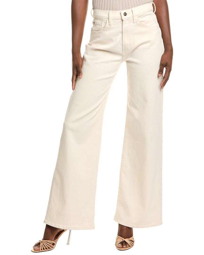 Hudson Jean Jolene Ecru Wide Leg Jean