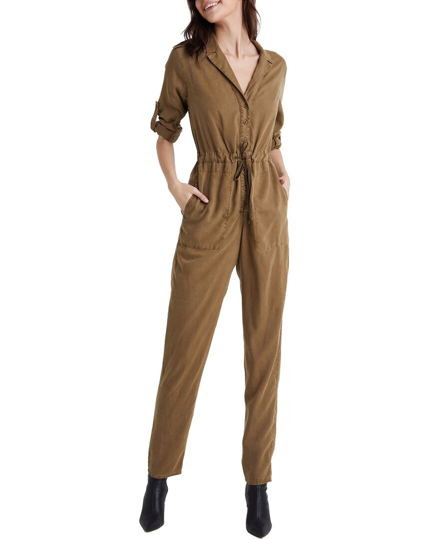 Bella Dahl Roll Tab Sleeve Jumpsuit Women s Xs eBay