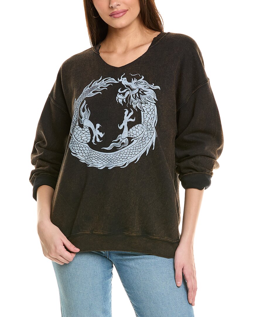 Shop Project Social T Year Of The Dragon Cut Crew Sweatshirt