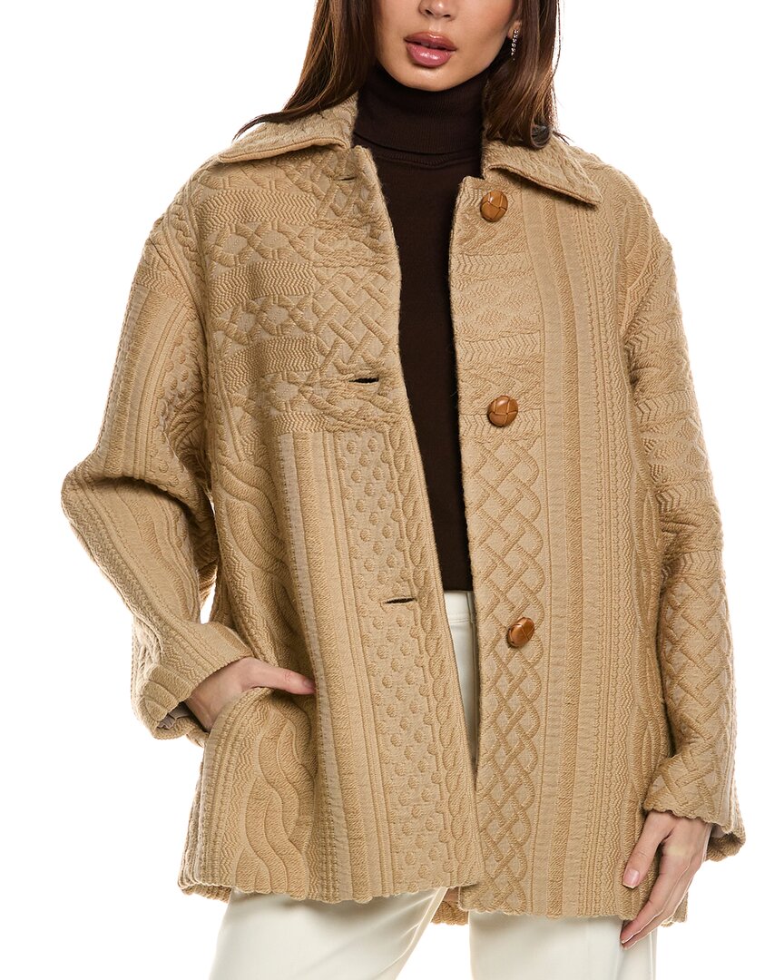 LAFAYETTE 148 LAFAYETTE 148 NEW YORK WOOL & SILK-BLEND SWING COAT