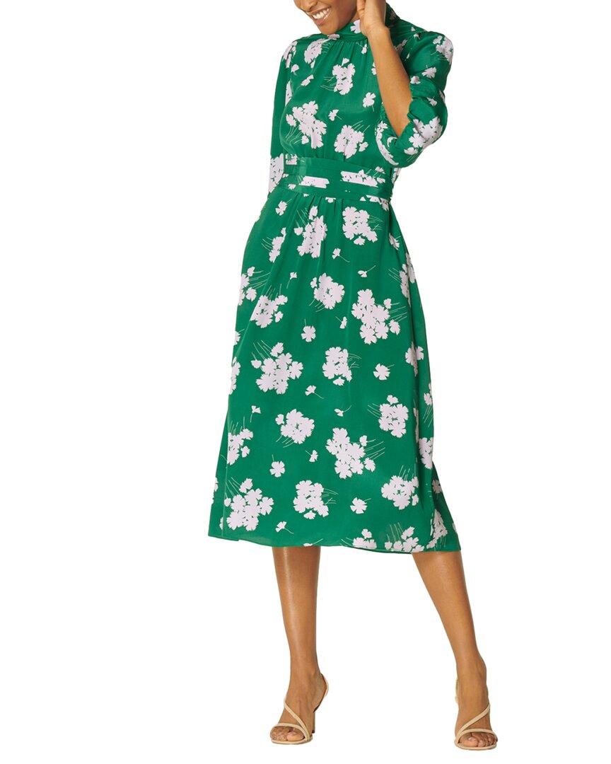 Lk Bennett Tamara Dress In Green