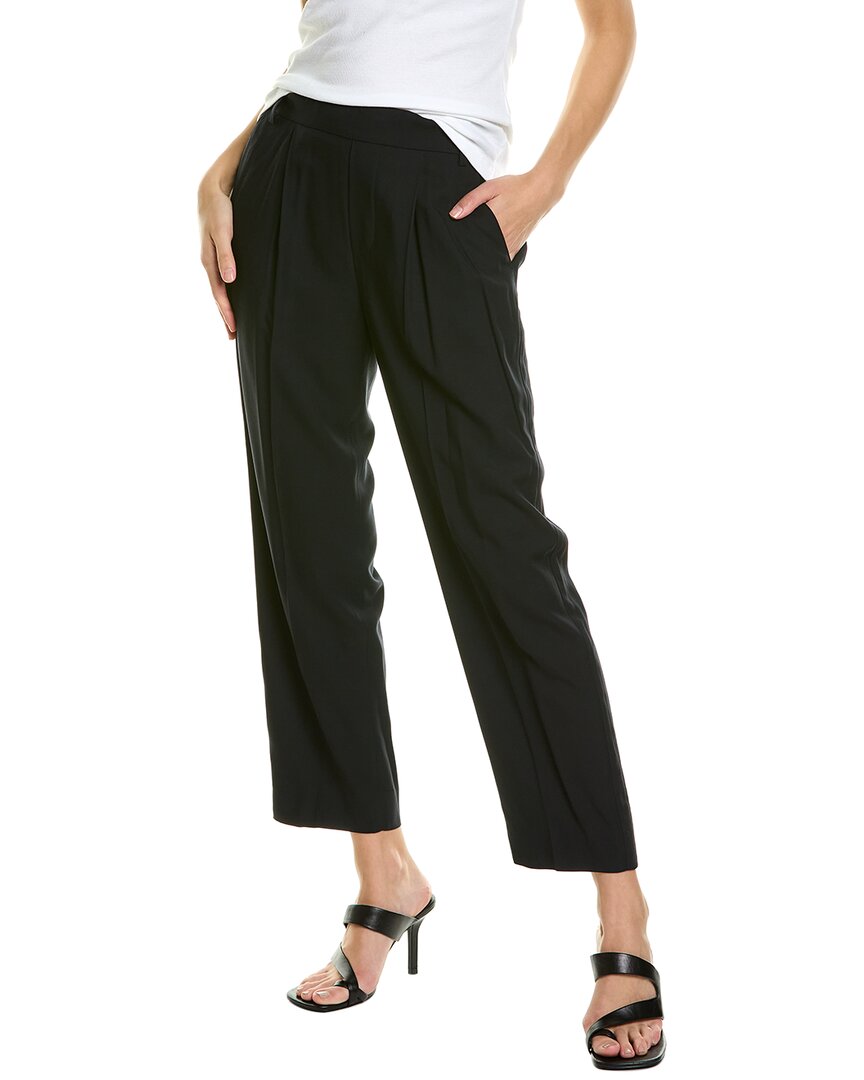 Vince Tapered Pull-on Pants In Blue