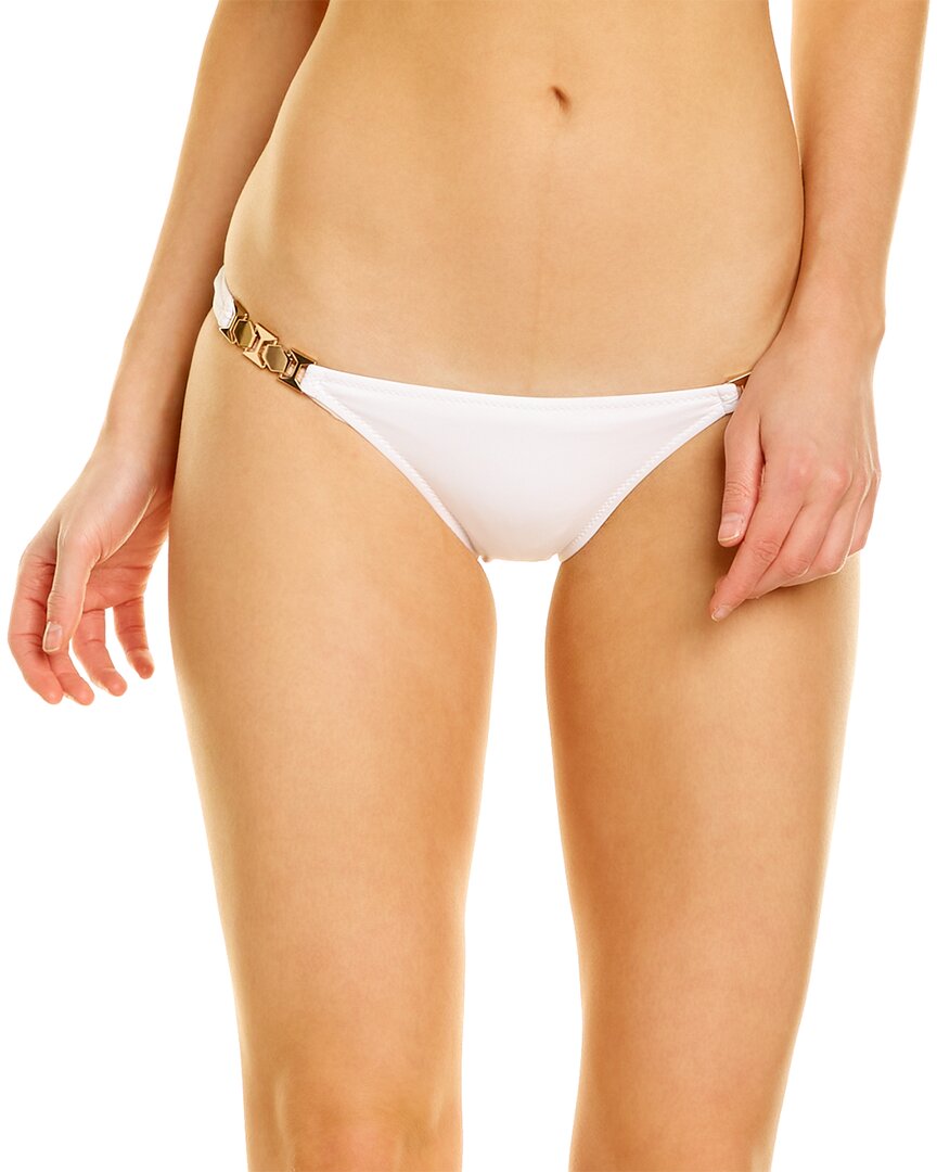 Shop Melissa Odabash Athens Bikini Bottom In White