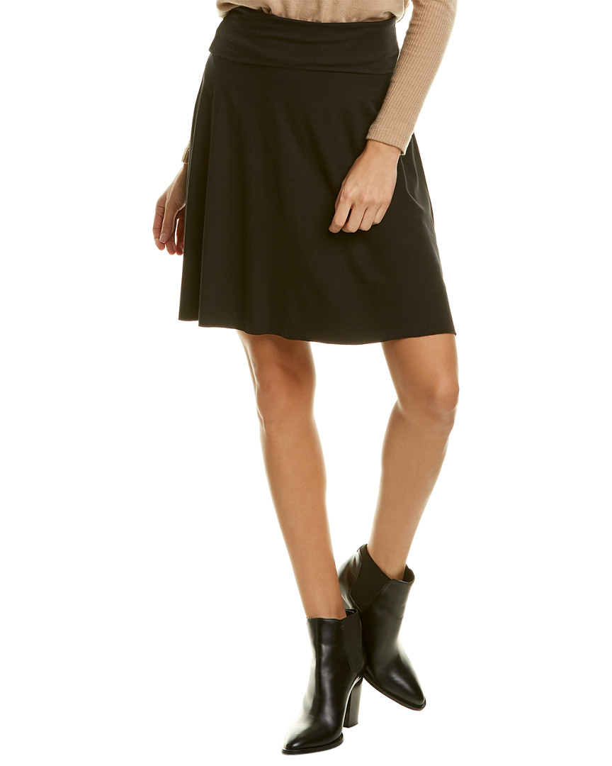 Image of Three Dots Fold-Over Mini Skirt
