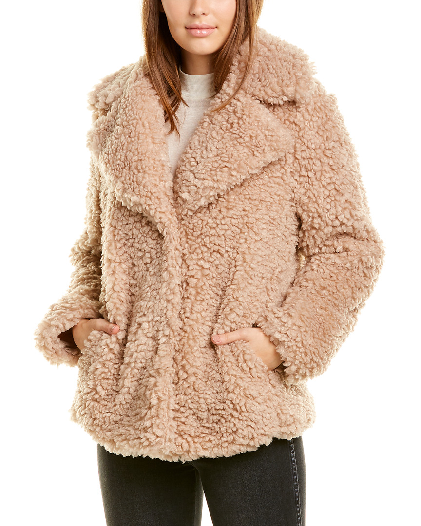 kensie sherpa coat