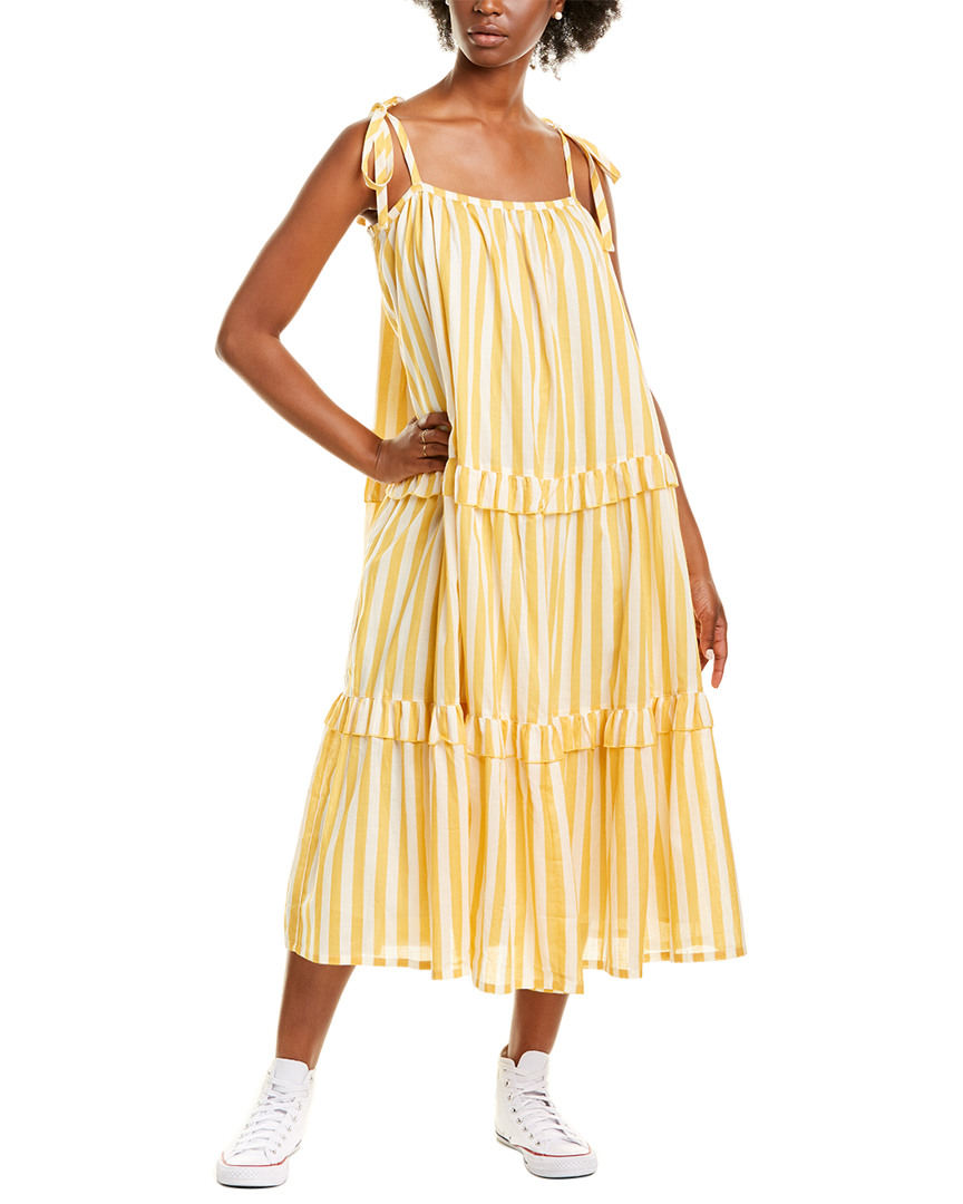 Image of Pink Chicken Garden Midi Dress