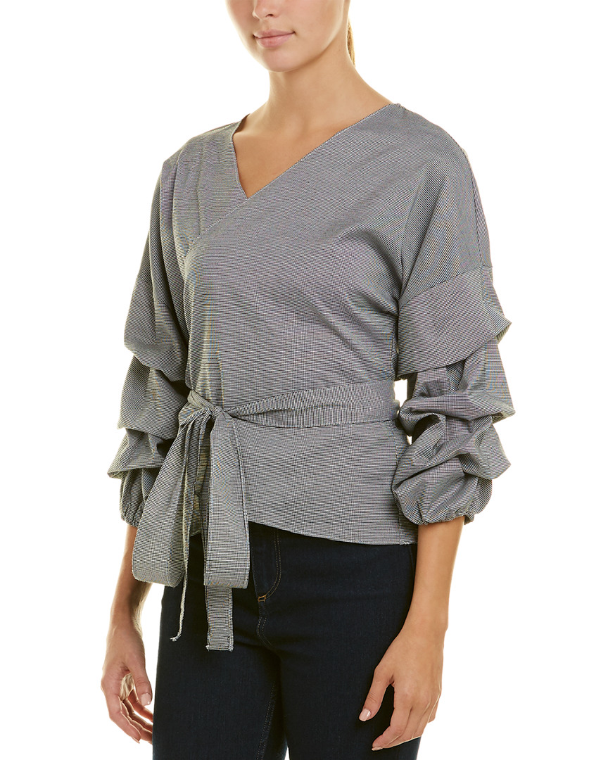 Image of Lucca Couture Venice Wrap Top