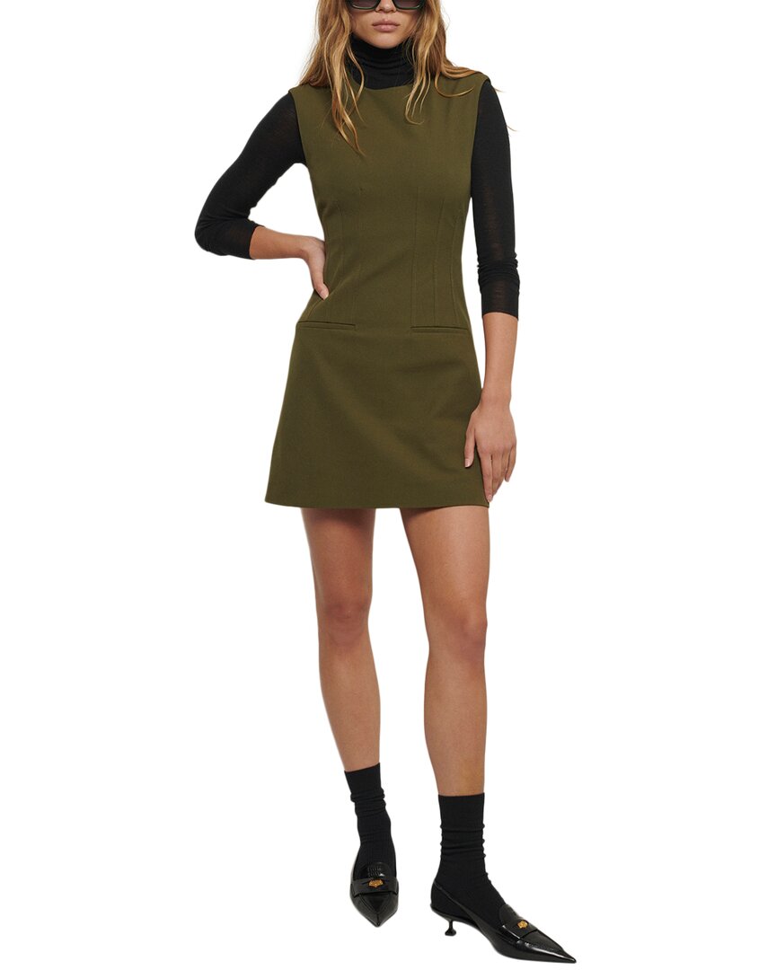 Derek Lam 10 Crosby Cotton-blend Mini Dress