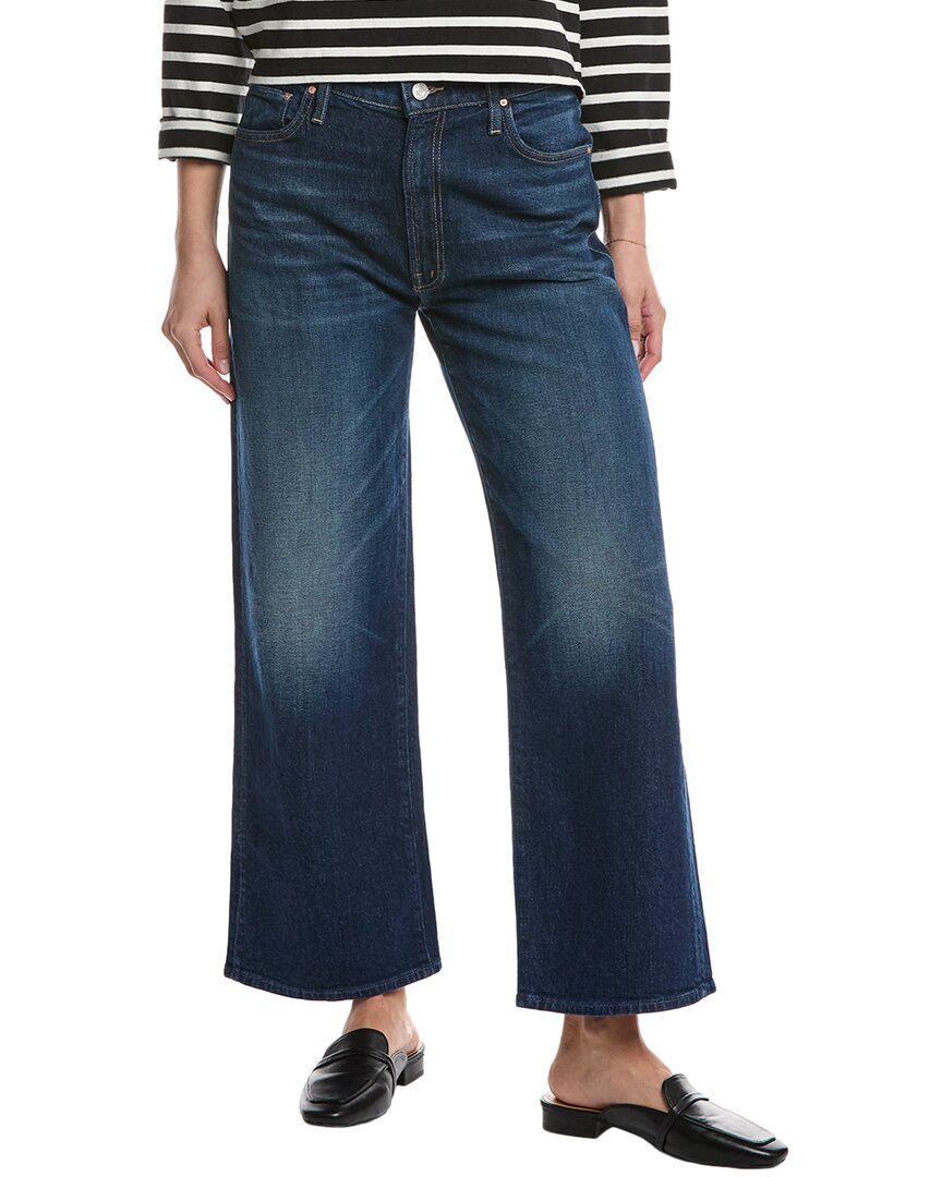 Shop Mother The Dodger Flood Digital Underground Wide Leg Jean In Blue