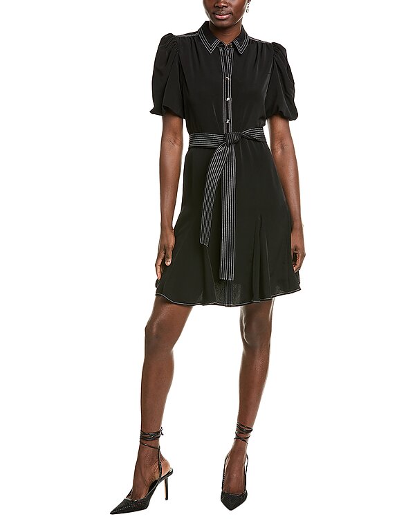 KARL LAGERFELD Ruffle Shirtdress