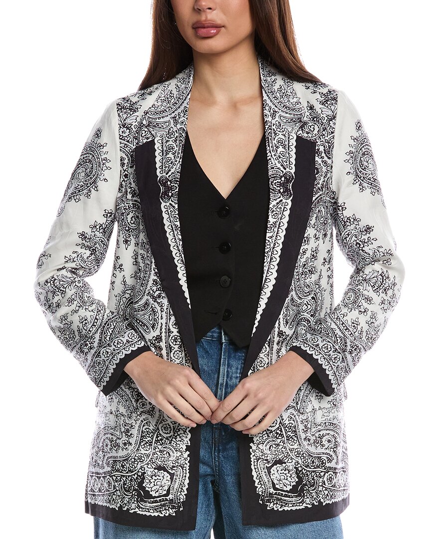 Allsaints Aleida Rafaela Blazer In Black