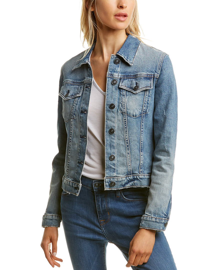 Image of HUDSON Jeans Classic Fitted Trucker Jacket