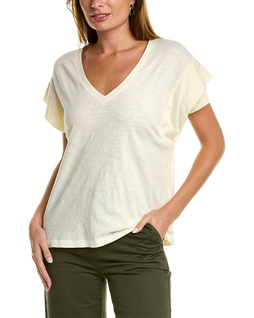 Ba&sh Viny Tshirt In White