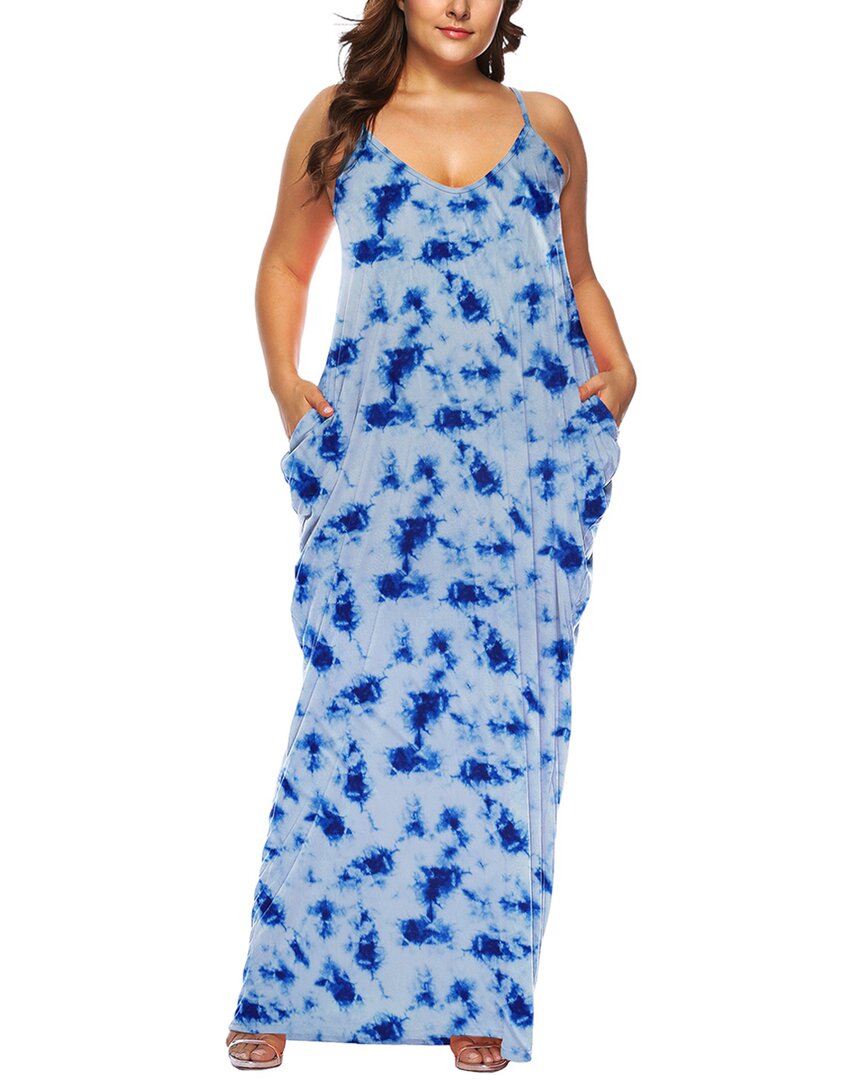 Shop Nino Balcutti Sleeveless Silk Maxi Dress
