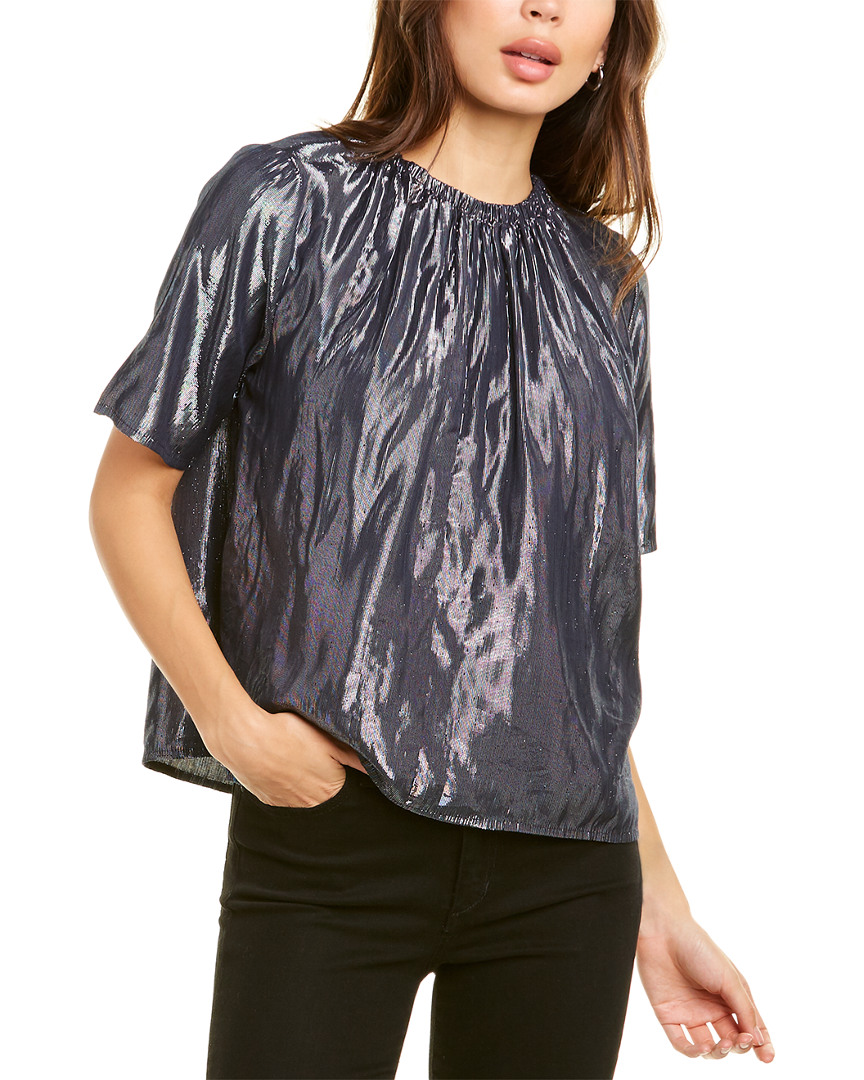 Image of Velvet by Graham & Spencer Lame Top